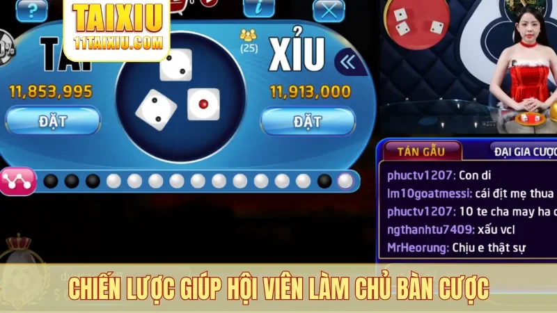 Chiến lược giúp hội viên làm chủ bàn cược
