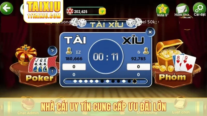 Nhà cái uy tín cung cấp ưu đãi lớn